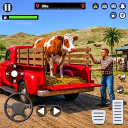 Animal Truck Transport Sim 3D
